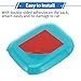 VekAuto 5 Pcs Door Bowl Cover Trim Compatible for Jeep Wrangler JL 2018-2022 ABS Light Blue Exterior Accessories