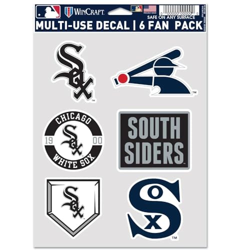 Éventails Chicago White Sox lot de 6 accessoires de baseball