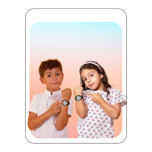 Image of SPIKY Round Digital Sports Watch for Kids | Military, Camouflage Design | Multifunctional & Luminous Display | 30M Water Resistant | Best Birthday Gift Wrist Watches for Boys & Girls | Age 2-12 Years