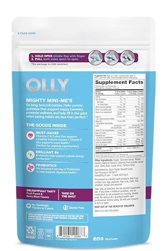 Olly 852933008048 Kids Multivitamin & Probiotic Gummy thumb #5