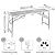 Steel Scaffolding 5.3 ft,Multi Purpose Scaffold Ladder,Adjustable high Platform-1000-Pound-Capacity, for Indoor & Outdoor Decoration