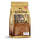 Nur natürliche Inhaltsstoffe Wolfsblut - Deep Glade Small Breed - 500 g - Rothirsch und Wasserbüffel - Trockenfutter - Hundefutter - Getreidefrei