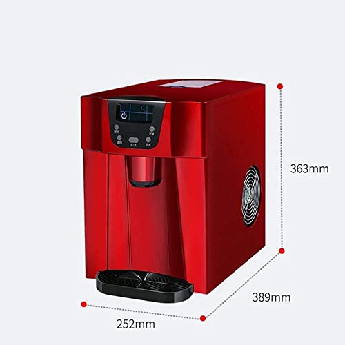 Máquina eléctrica automática de hielo 2 en 1 miniatura 5