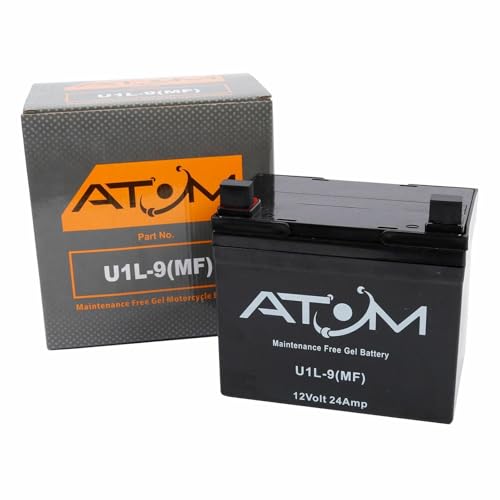 Atom Advanced U1L 896 Gel cortacésped / mini tractor / kit de batería de coche 12 V 24 Ah
