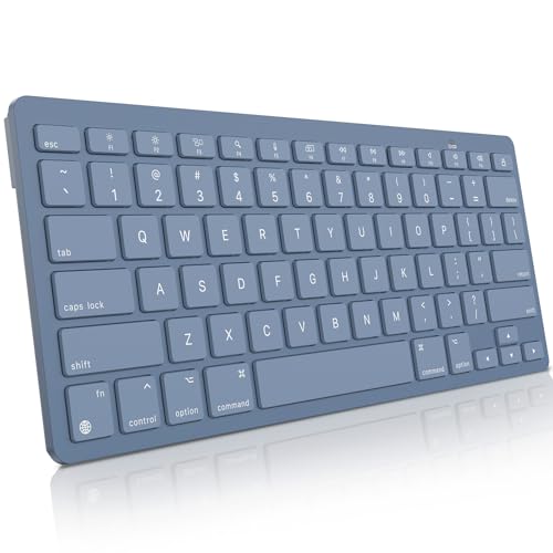 Image of OMOTON Wireless Keyboard for Mac, Bluetooth Stable, No Numpad, Travel Size
