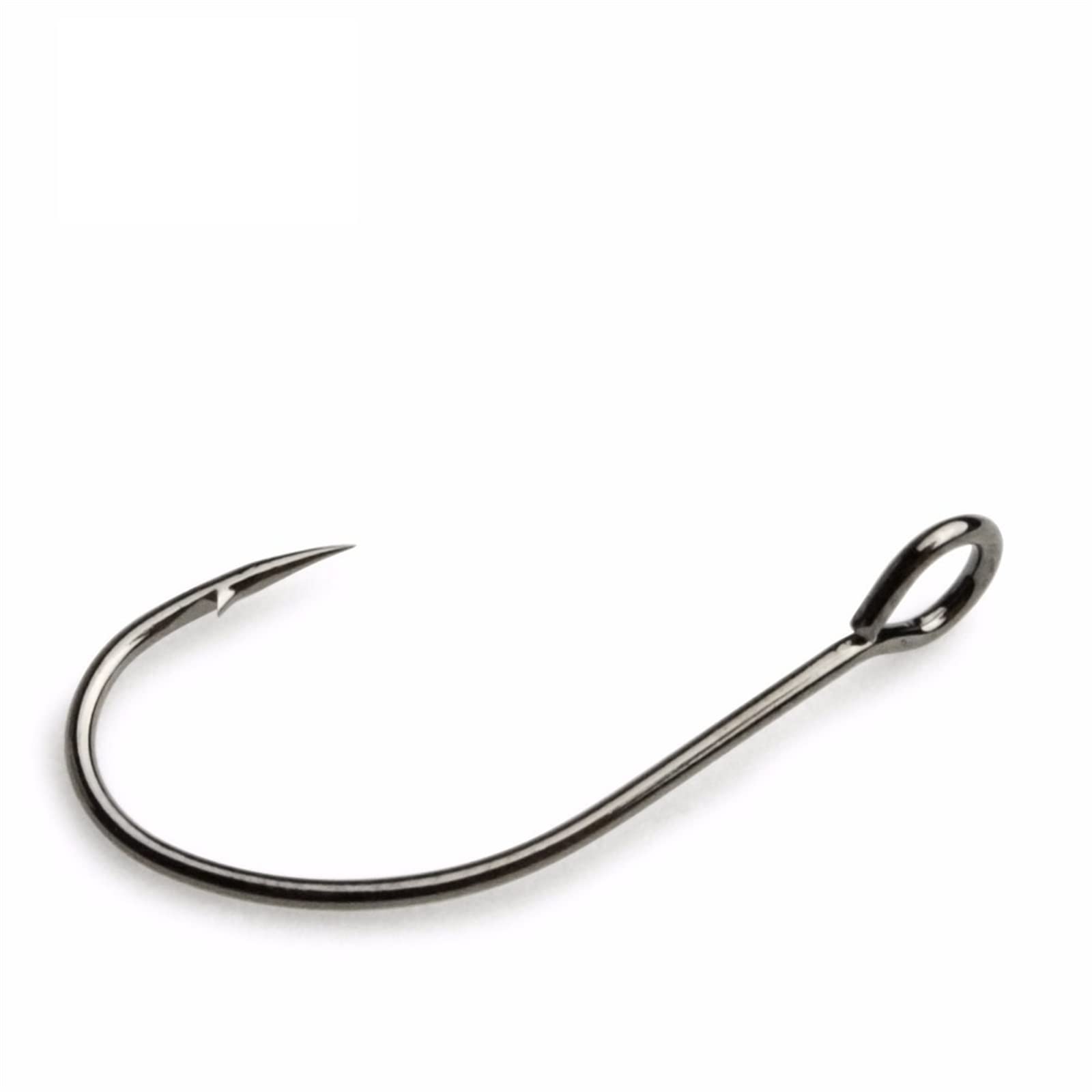 Anzuelos de Pesca 100 Uds Anzuelo de púas Anzuelo de Carpa de Acero al Carbono anzuelos de Pesca de señuelo único con anzuelos de Anillo for Cuchara de señuelo Gancho de Pesca (Color : Barbless, Siz