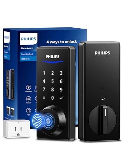 Philips Wi-Fi Smart Door Lock, Keyless Entry Door Lock with