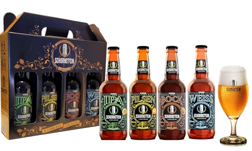 Kit Presente Cerveja Artesanal Churrasco 4 garrafas Cerveja 500 m...