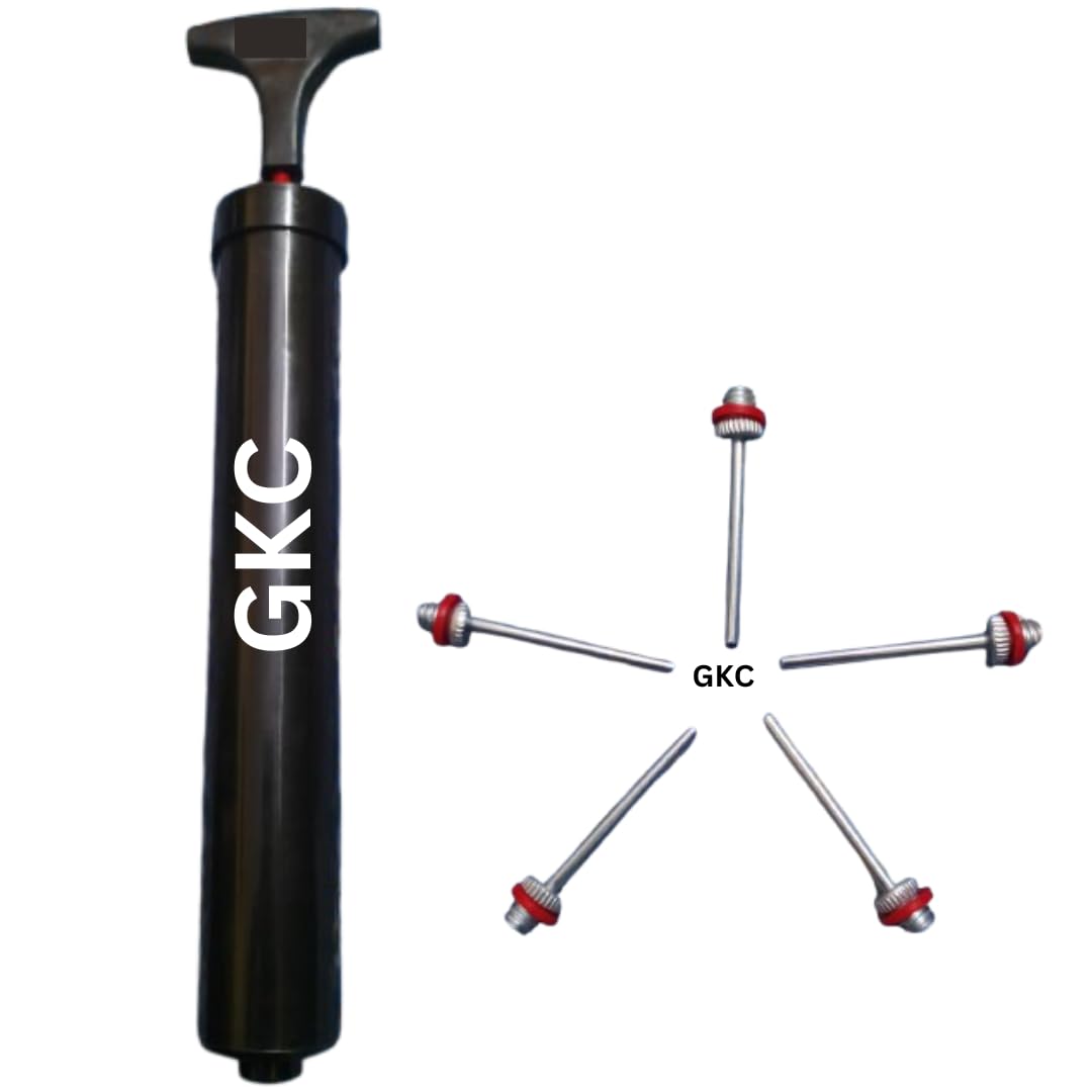 Pump with 5 pin for Football, Basketball, Volleyball, Throw Balls (Pump with 5 Needle)
