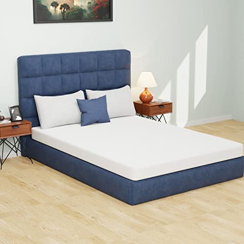 Image of PayLessHere 5 Inch Full Green Tea Memory Foam Mattress Cooling Gel Infused Mattress,Medium Firm Mattresses Fiberglass Free /CertiPUR-US Certified /Bed-in-a-Box /Pressure Relieving Full Size,White
