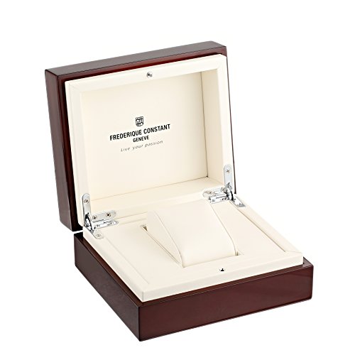 Frederique Constant Men's FC705X4S4 Slim Line Rose Gold-Plated Automatic Watch with Brown Leather Band3