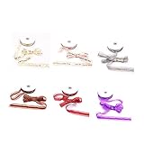 SEWOART Packaging Decorative 2.5cm Gold Edge Ribbon English Double-Sided Soft Strong for All Occasions