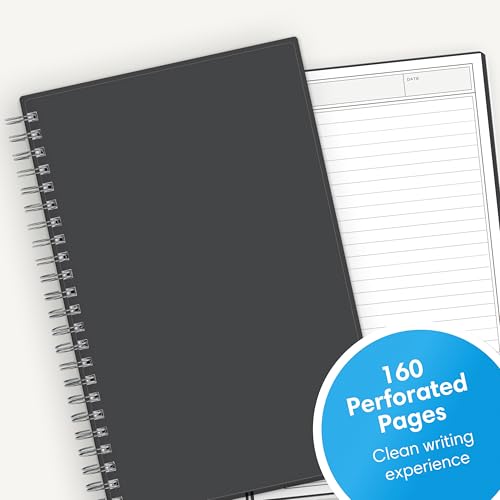 Cahier professionnel souple gris Blue Sky Notes carnet de notes format 14x21 - 3