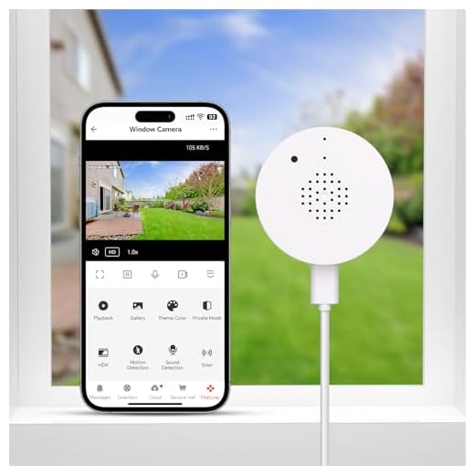 Atfoyer 2K Window Security Camera