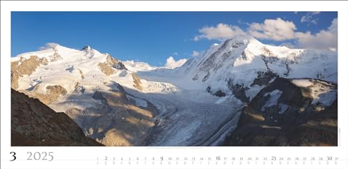 Alpine Panorama Calendar 2025: The mountains of Switzerland - Image 4