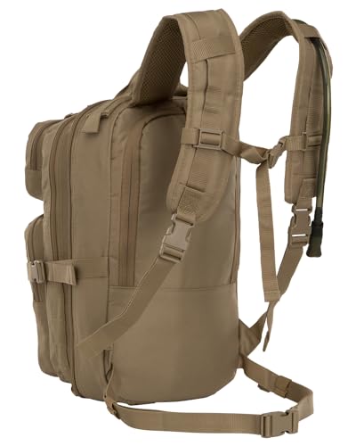 Surge Tactical Hydration Pack by Fieldline | Military Backpack with MOLLE System | Survival Bug Out Bag | 22L Storage Capacity + 3L Reservoir (Digital Sand) - Image 3