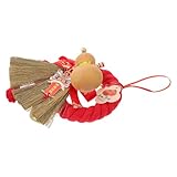 Fabrication artisanale de qualité et durable : chaque petit balai décoratif pour chambre de bébé est méticuleusement confectionné à la main. solide et esthétique, il est idéal pour les fêtes de printemps, le nouvel an ou comme décoration de porte pour accueillir bébé