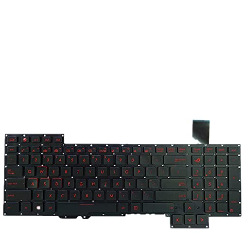 Clavier ASUS G751 noir US pour réparer les touches bloquées de PC