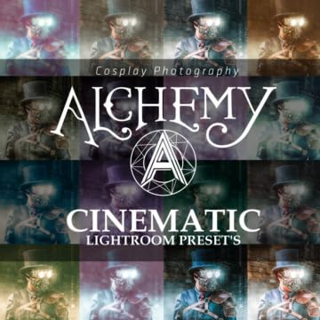 Alchemy Cosplay Photography Cinematic Lightroom Presets