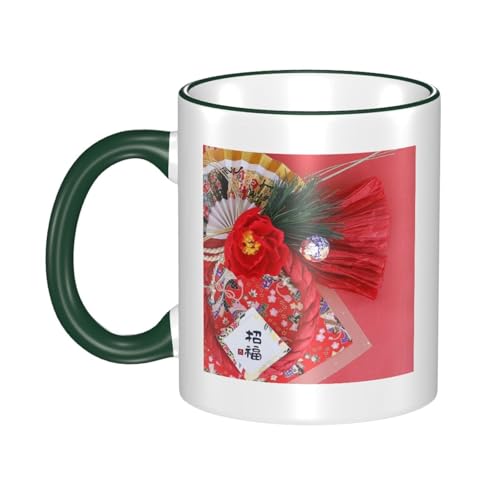 �H�q�� �叼 �� �� �~ �����̏o ���� �a�� �}�O�J�b�v �Z���~�b�N�}�O �R�[�q�[�J�b�v ��e�� ��? �ϗ� 330ml �~���N�R�b�v �A�[�g �}�O�J�b�v �R�b�v �I�t�B�X�p ���H�X ���蕨 Dark Green