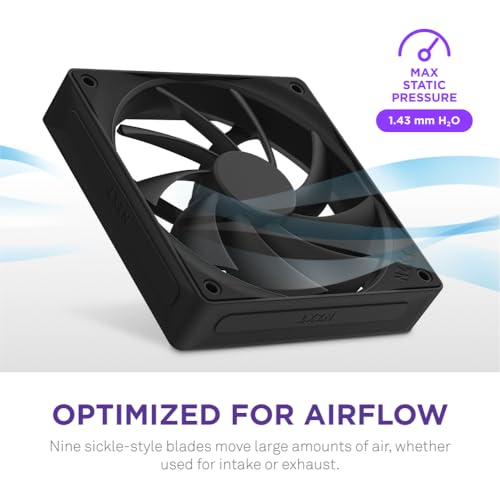 Image of F120Q - 120mm Quiet Airflow Fans - Single - Black