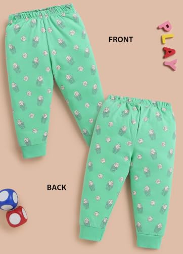Image of LuvLap Baby Boys & Girls 100% Cotton Pyjama Pack of 4