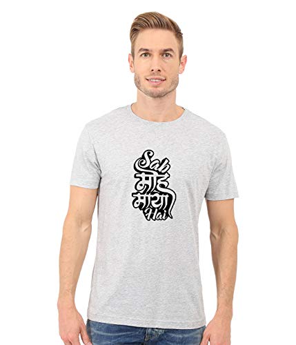 Image of T-Shirt for Men SAB MOH Maya HAI Funny Hindi Quote Tees