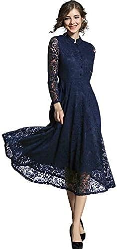 衣秀衫衫 五色展開 ワンピース ドレス 結婚式 パーティードレス 総レース マキシワンピース いつでも送料無料 秋冬 代 春 50代 ロングドレス レースワンピース 40代 Aライン 30代 長袖