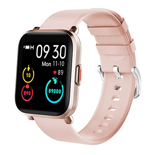 KUNGIX Smartwatch Reloj Inteligente Mujer Hombre Ninos 18 Modos