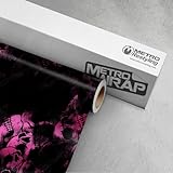 Metro Wrap Series Car Vinyl Wrap | Skull Pink | 59in x 2ft