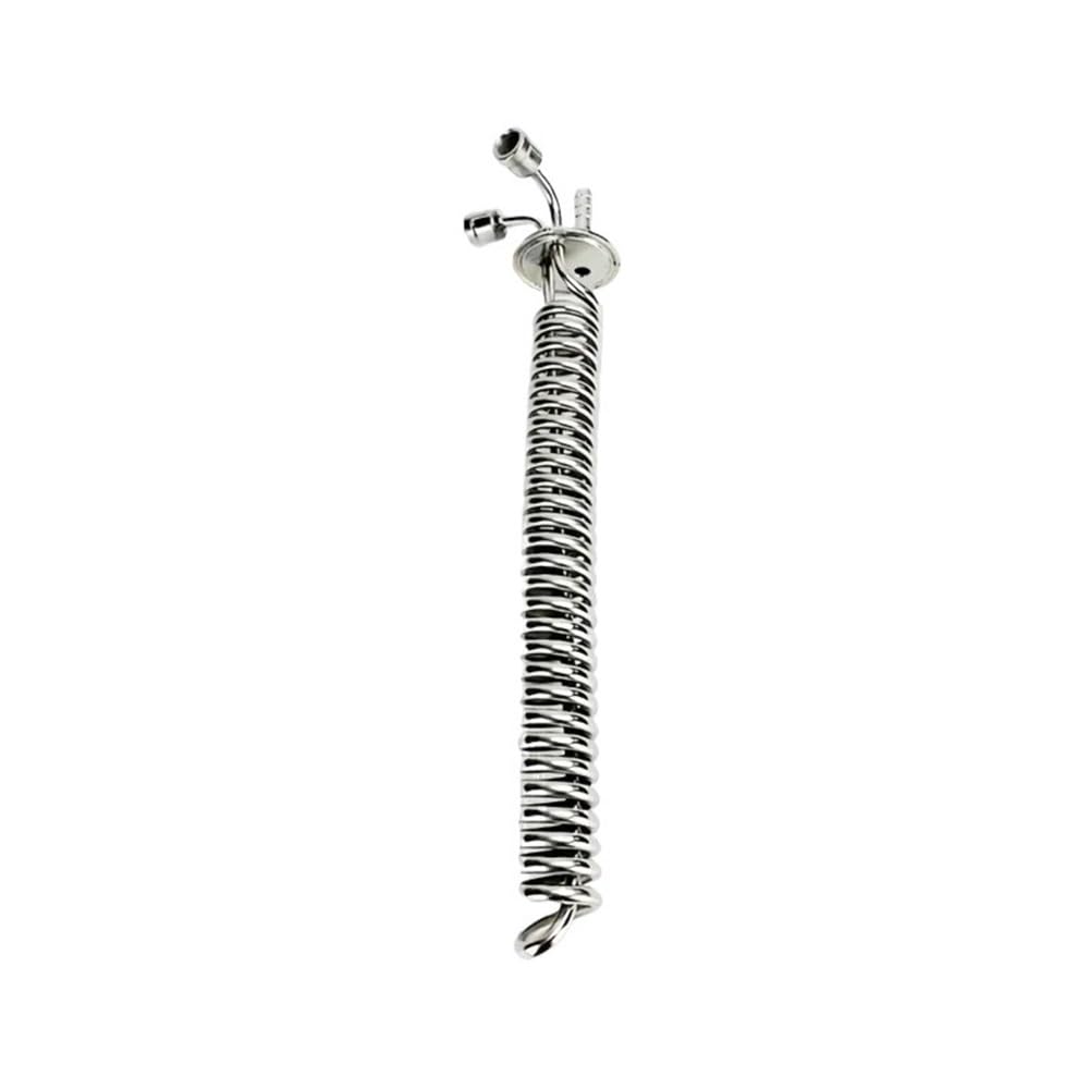 3,8 cm Tri Clamp Déphlegmateur Sanitaire, Condensateur Tuyau 300 * 6mm Acier Inoxydable 304 Spirale 1 pièce
