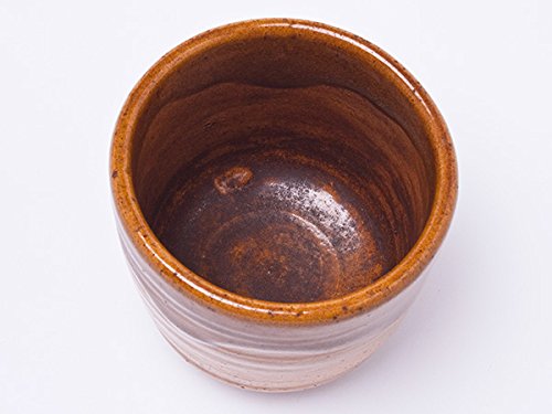 u*6様 大樋焼　湯呑み　　十代大樋長左衛門（年雄）作 u*6様 大樋焼 第十代大樋長左衛門(年雄)作 湯呑 - メルカリ