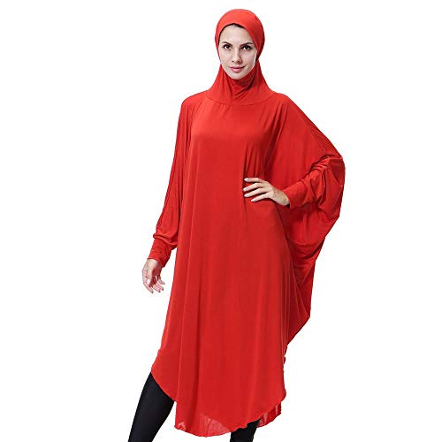 Burkakleid Damen Dubai Arabische Muslimische Abaya Langärmlige Robe Islam...