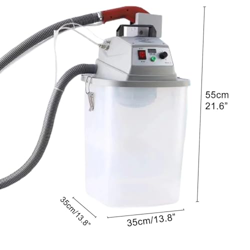 Quitapelusas eléctrico, 450 W, máquina recortadora de hilos de tela con cubo de almacenamiento para fábricas de ropa, herramienta eficaz para el cuidado de la ropa, limpieza rápida y eficiente