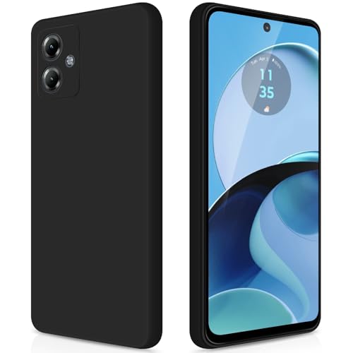 GiiYoon Case Compatible with Motorola Moto G14, Silky-Soft Touch Full-Body Protective Phone Silicone Case