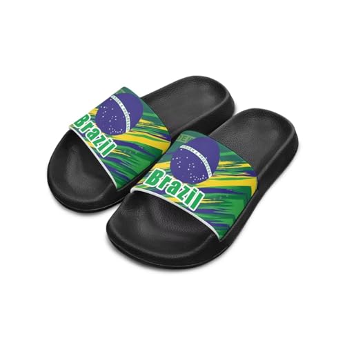 Image of Slides for Boys Girls Quick Drying Kids Slides Sandals Non-Slip