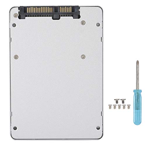 Caja de Disco Duro móvil PH30, Adaptador MSATA a SATA para SSD, Carcasa de expansión de portátil de 2,5 Pulgadas en aleación de Aluminio para , Linux e iOS, Compatible con