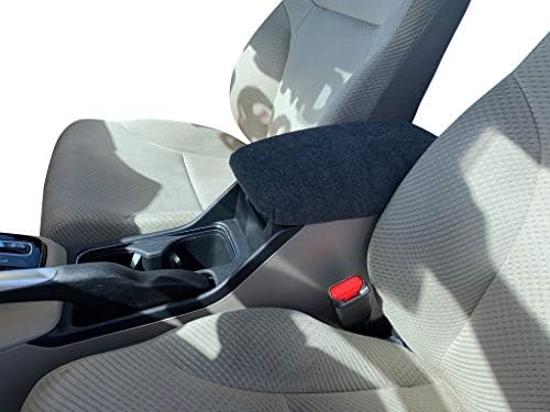 Auto Console Covers- Compatible with The Honda Civic 2006-2013 Center Console Armrest Cover Fleece- Dark Gray