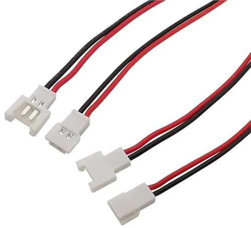 Conector de cable MX2.0 de 2 pines con terminales macho y hembra para electrónica DIY