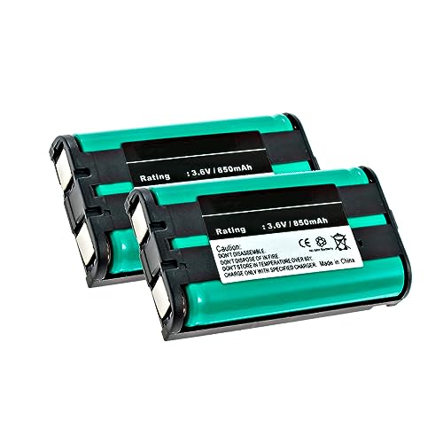 Synergy Digital Empire Cordless Phone Batteries, Compatible with Rayovac RAY193 Cordless Phone Battery (Ni-MH, 3.6V, 850mAh) Combo-Pack Includes: 2 x EM-CPH-496 Batteries