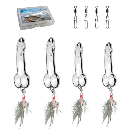 Bass Fishing Lure Fishing Spoons Topwater Lures with Trebles Hooks Trout Lures Fishing Tackle for Freshwater and Saltwater