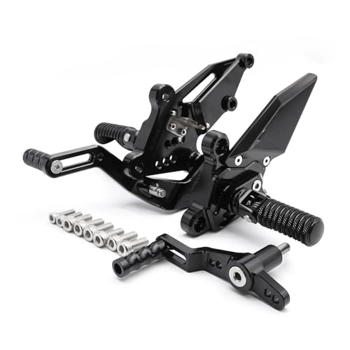 Pédales arrière MT09 V3 aluminium : fini les pieds qui glissent en moto FZ09 2021-2024