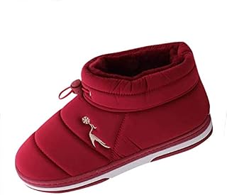 Women's Ankle Boots,Winter Short Bootie Waterproof Footwear Warm Shoes