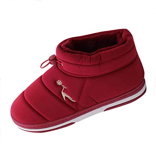 Women's Ankle Boots,Winter Short Bootie Waterproof Footwear Warm Shoes