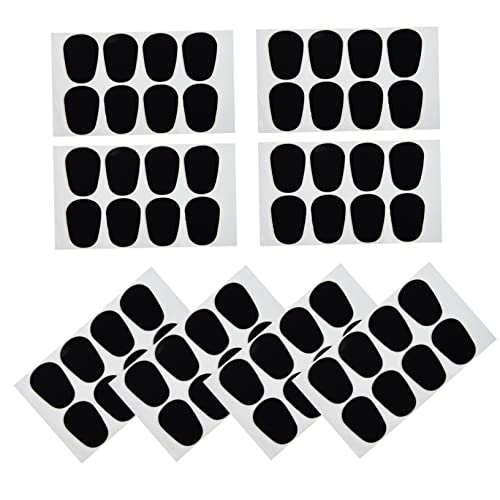 VICASKY Sax Tooth Cushion Pads 64pcs Saxophone Patches Pads Sax Clarinet Gaskets for Comfortable Playing