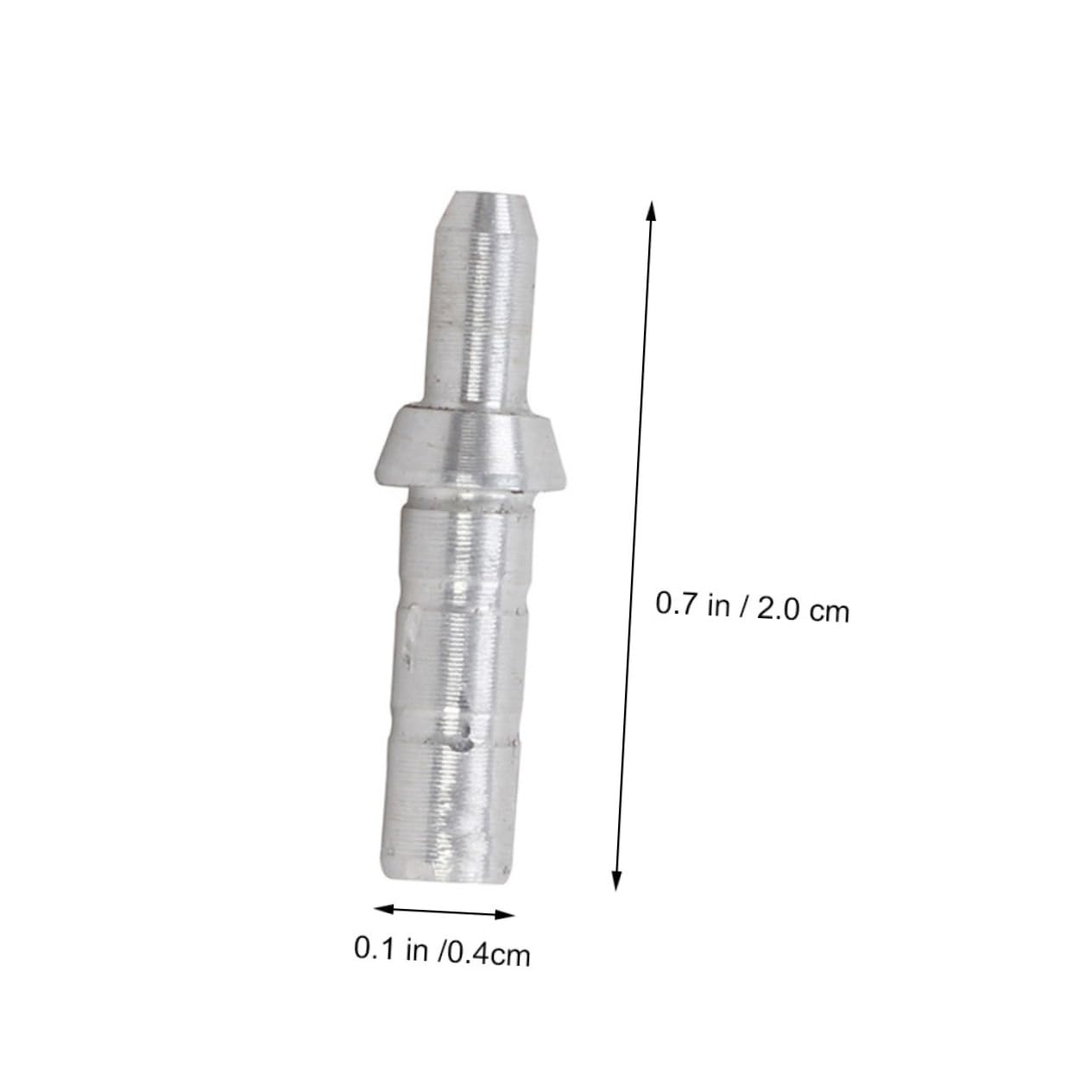 DECOMELODY 50pcs Tail Replacement for Arrows Arrow Fitting for Hunting Gym Camping Outdoor Activities Lightweight Protective Accessories