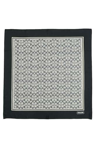 Coach womens Vintage Signature C Printed Silk Square3