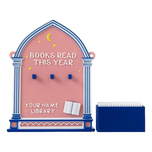 Organizzazione adatta alla scrivania: progettato per adattarsi facilmente a piccoli spazi, il bancone dei libri funge da strumento delizioso ma efficiente per tenere traccia dei libri, fondendosi armoniosamente con la disposizione della libreria o della scrivania, creando un'atmosfera confortevole e motivante nel angolo di lettura senza sovrastare l'arredamento circostante