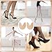 Sndperiexam 2 Pcs Ballet Toe Pads for Pointe Shoes,Toe Pouches Pads Cover, Ballet Dance Shoe Toe Protector Accessories Foot Covers for Women Dancers High Heels (Knitted Fabric Skin Color)