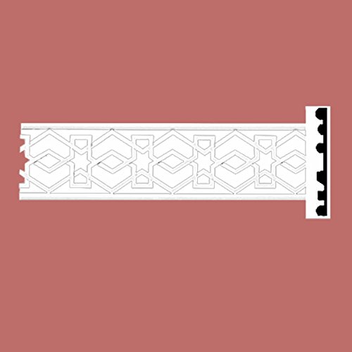 Crown Moulding White Urethane 94" L Willoughby Ornate | Renovator's
